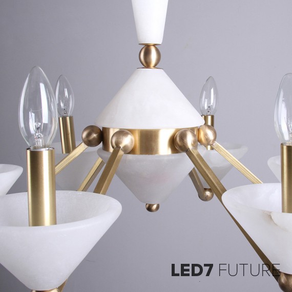 Loft Industry Modern - Tin Luxury Chandelier